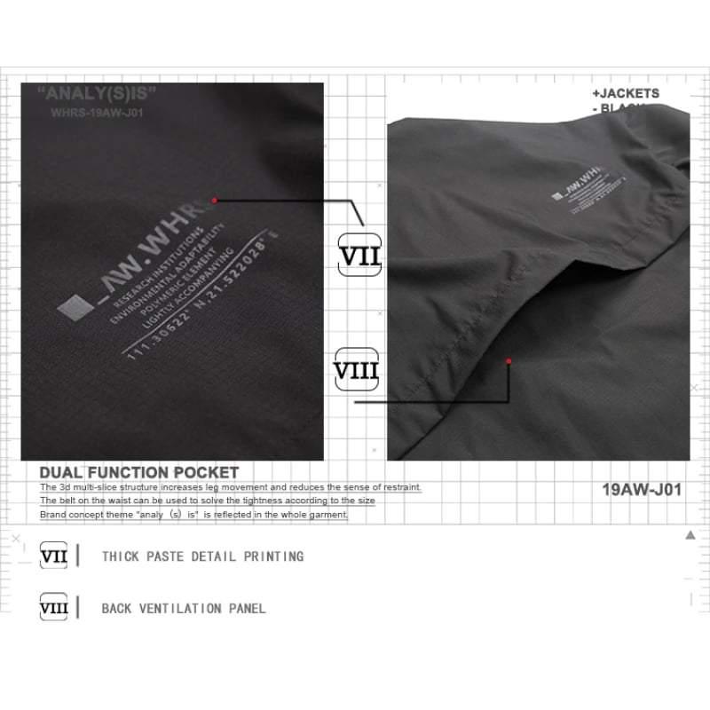 Veste Utilitaire Cyberpunk Dynamique