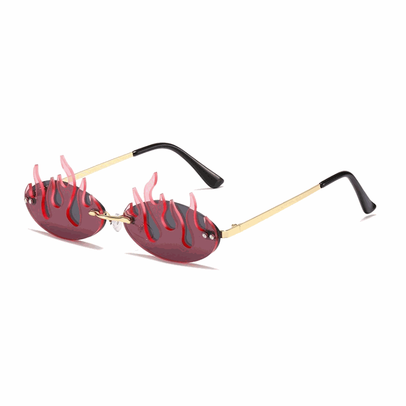 Lunettes Flamme Rouges - lunettes tendance - Lunettes de Soleil Flamme Rouges pour Style Audacieux