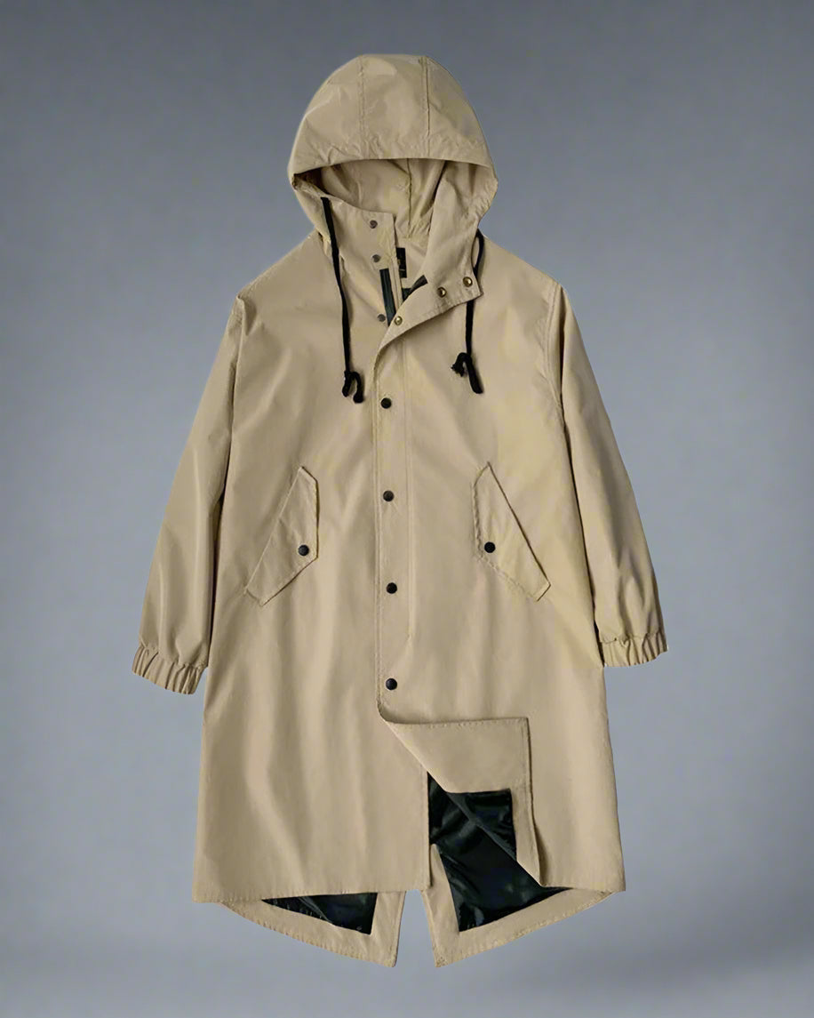 Manteau Long Urbain Chic - techwear - Manteau Long Chic Urbain pour un Style Futuriste