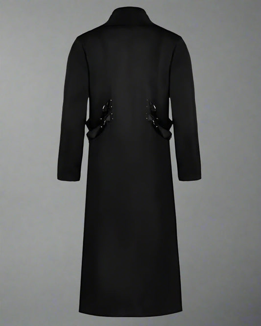 Manteau Techwear Long Avant-Garde - veste techwear - Manteau Techwear Long Style Gothique et Polyvalent