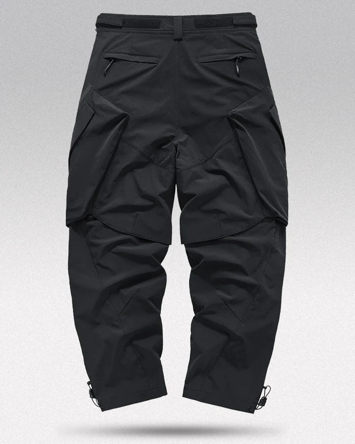 Pantalons Cargo Noirs Polyvalents pour Hommes
