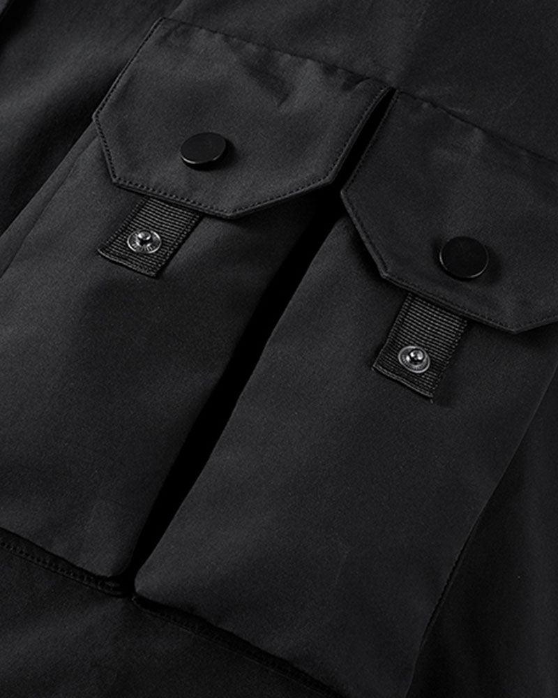 Veste à Capuche Courte Tendance