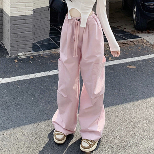 Pantalon de survêtement rose - pantalon streetwear - Pantalon de survêtement rose unisexe pour un look tendance