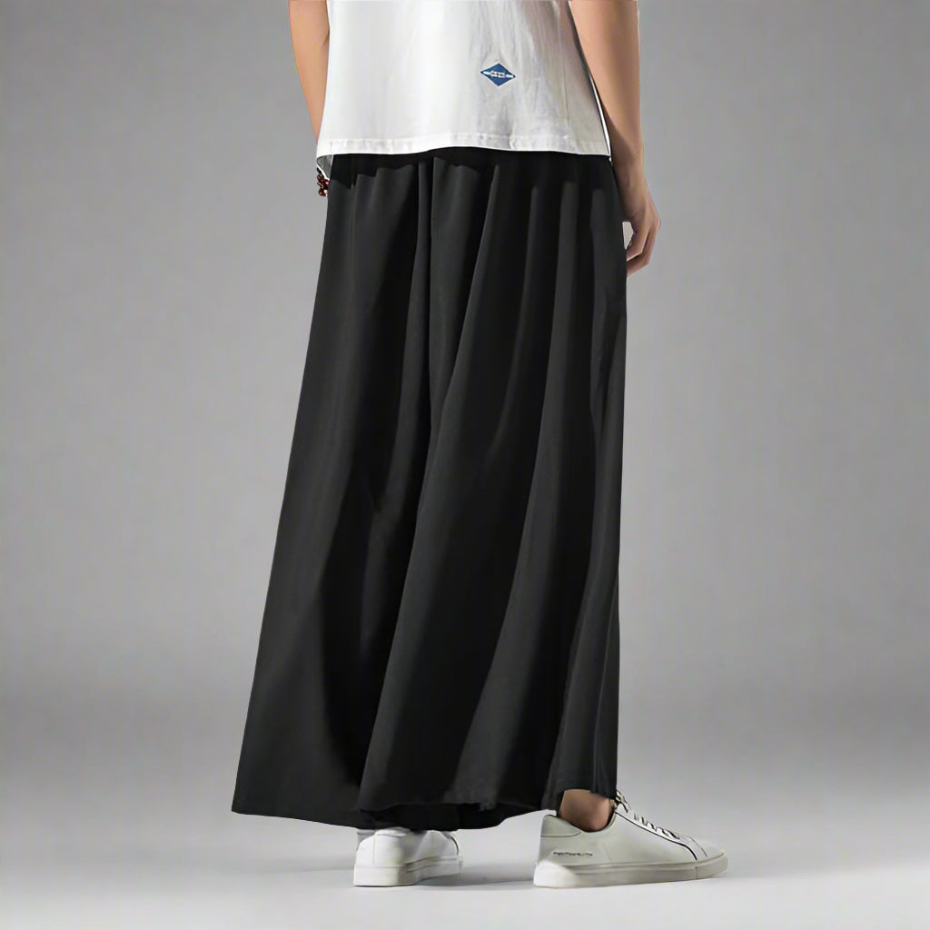 Pantalons Amples et Élégants - pantalons culturels - Pantalons Amples et Élégants au Style Hakama