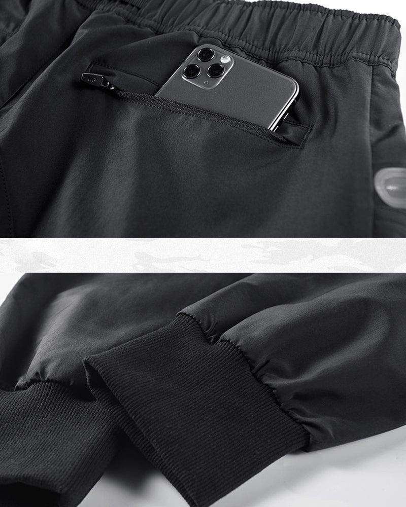 Pantalons Cargo Noirs Tous-Occasions - vêtements fonctionnels - Pantalons Cargo Noirs Confortables et Polyvalents