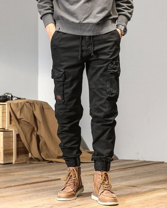 Pantalons Cargo à Poches Polyvalents - pantalons confortables - Pantalons Cargo à Poches pour un Style Confortable