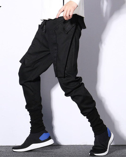 Pantalons Cargo Slim Fit Élégants - pantalons tendances - Pantalons Cargo Slim Fit Élégants avec Poches Pratiques