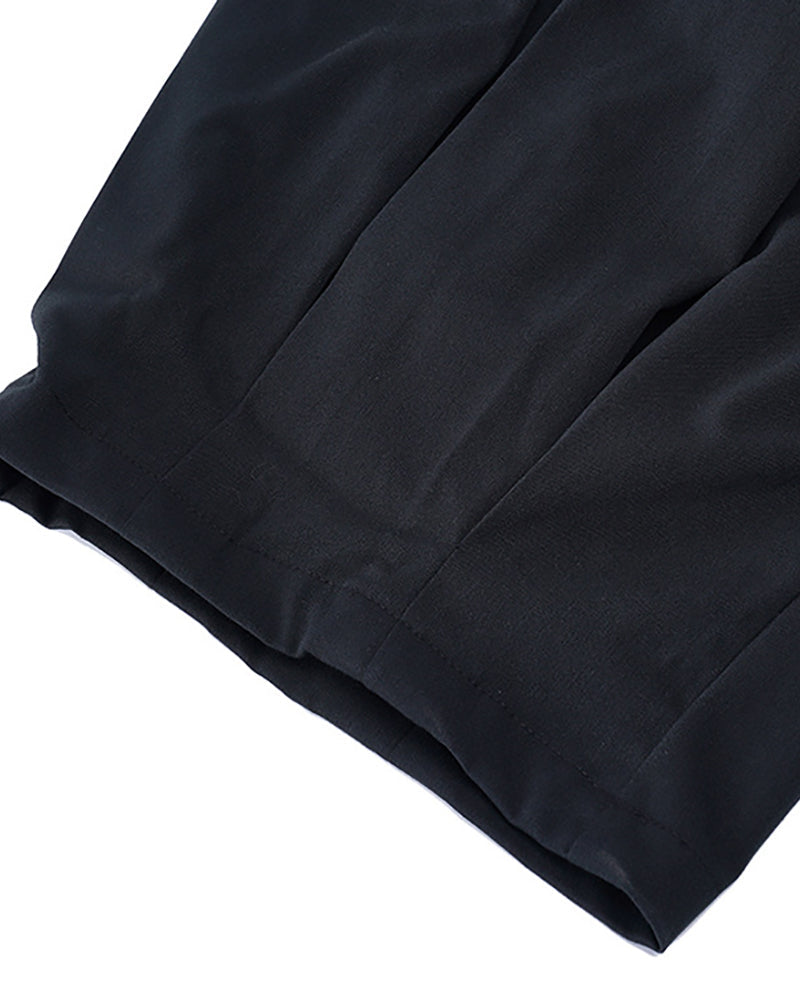 Pantalons Cargo Tactiques Noirs Élégants - esthétique japonaise - Pantalons Cargo Tactiques Noirs au Style Japonais