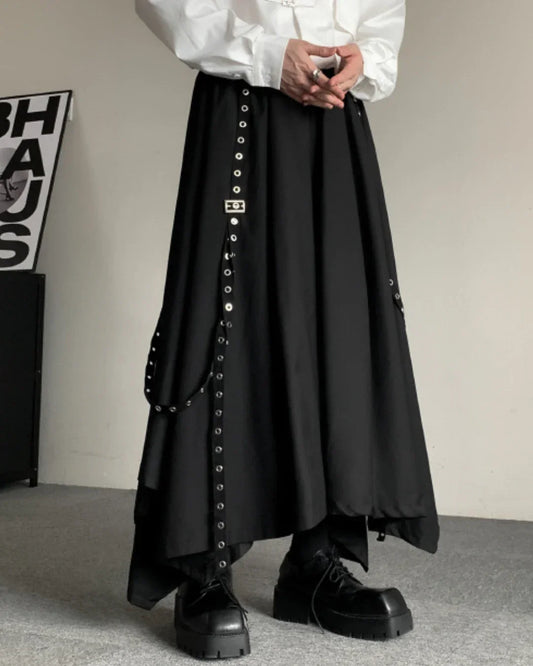 Pantalons Chic Inspirés du Hakama - vêtements japonais - Pantalons Chic Inspirés du Hakama pour un Look Unique