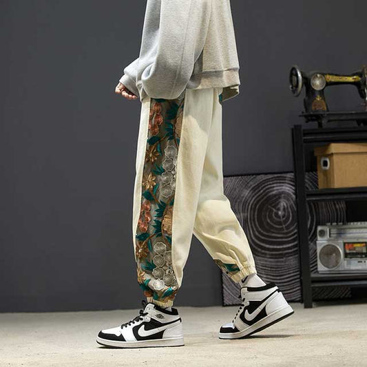 Pantalons de Jogging Chic Japonais - pantalons style hakama - Pantalons de Jogging Style Hakama Confortables