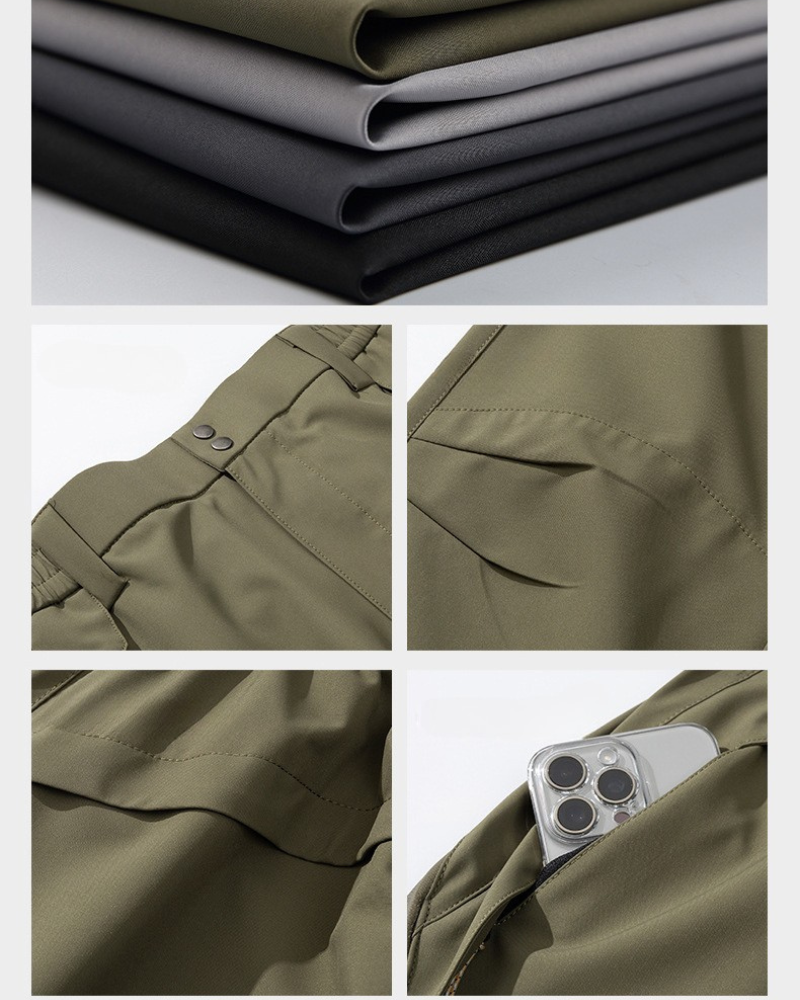 Pantalons Explorateurs Zippés Dynamiques - pantalons respirants - Pantalons de Randonnée Zippés à Séchage Rapide