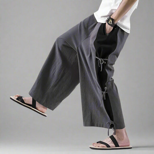 Pantalons Hakama Élégants pour Tous les Jours - pantalons hakama - Pantalons Hakama Élégants et Confortables au Quotidien