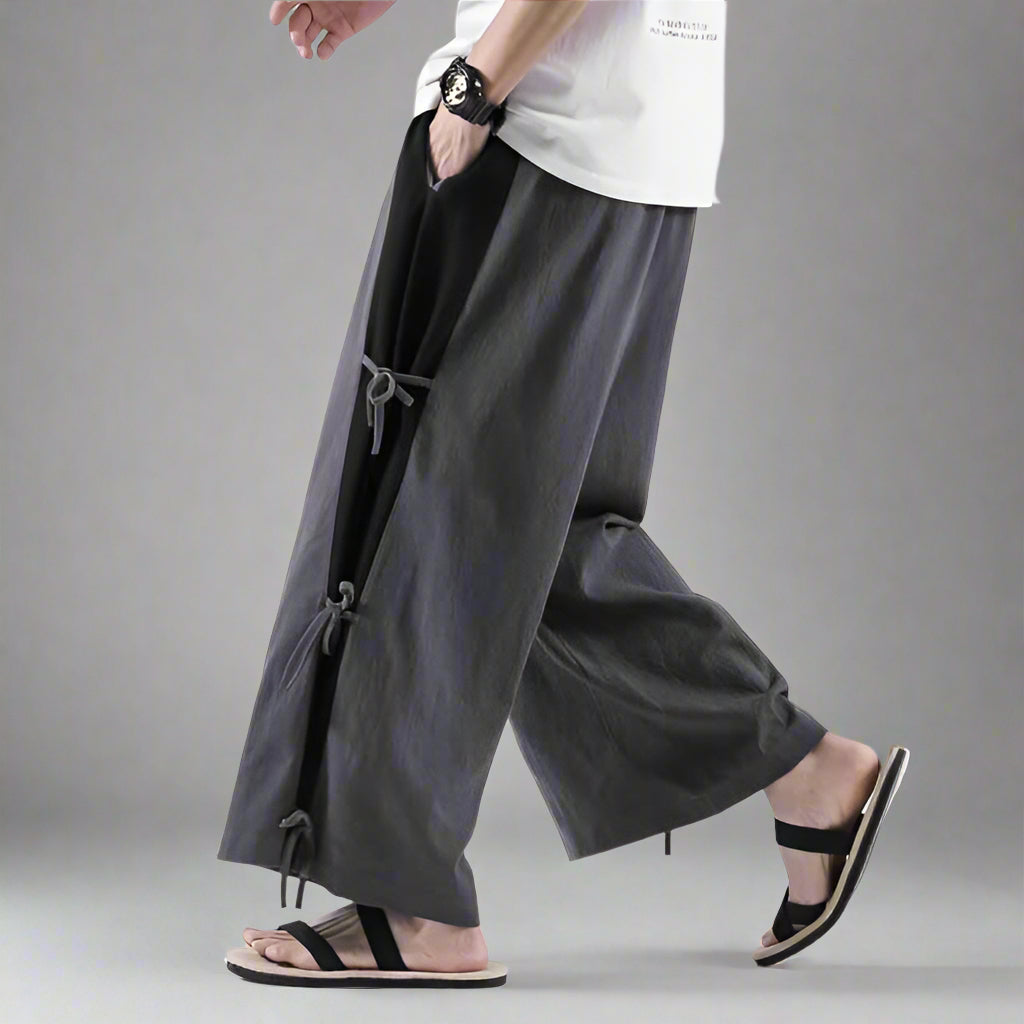 Pantalons Hakama Élégants pour Tous les Jours - pantalons respirants - Pantalons Hakama Élégants et Confortables au Quotidien