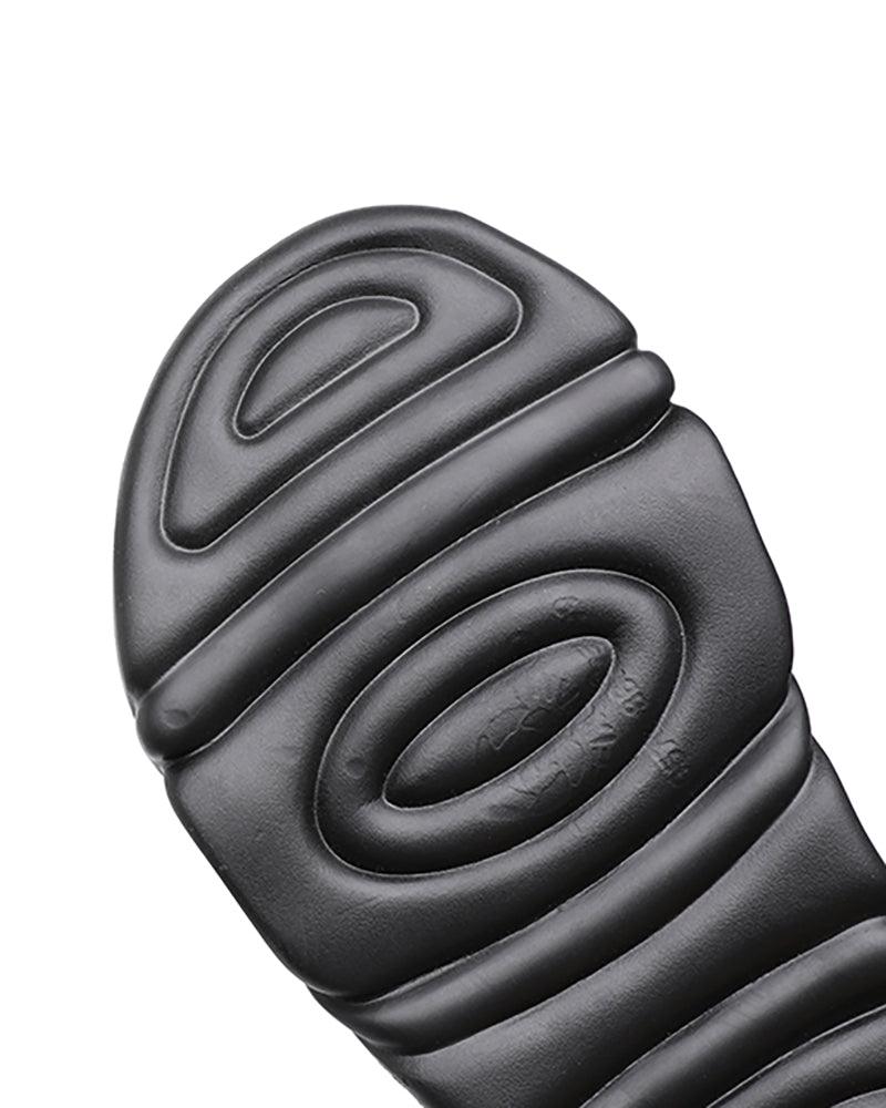 Pantoufles Chic en Noir - confortables - Pantoufles Noires Confortables pour un Style Quotidien