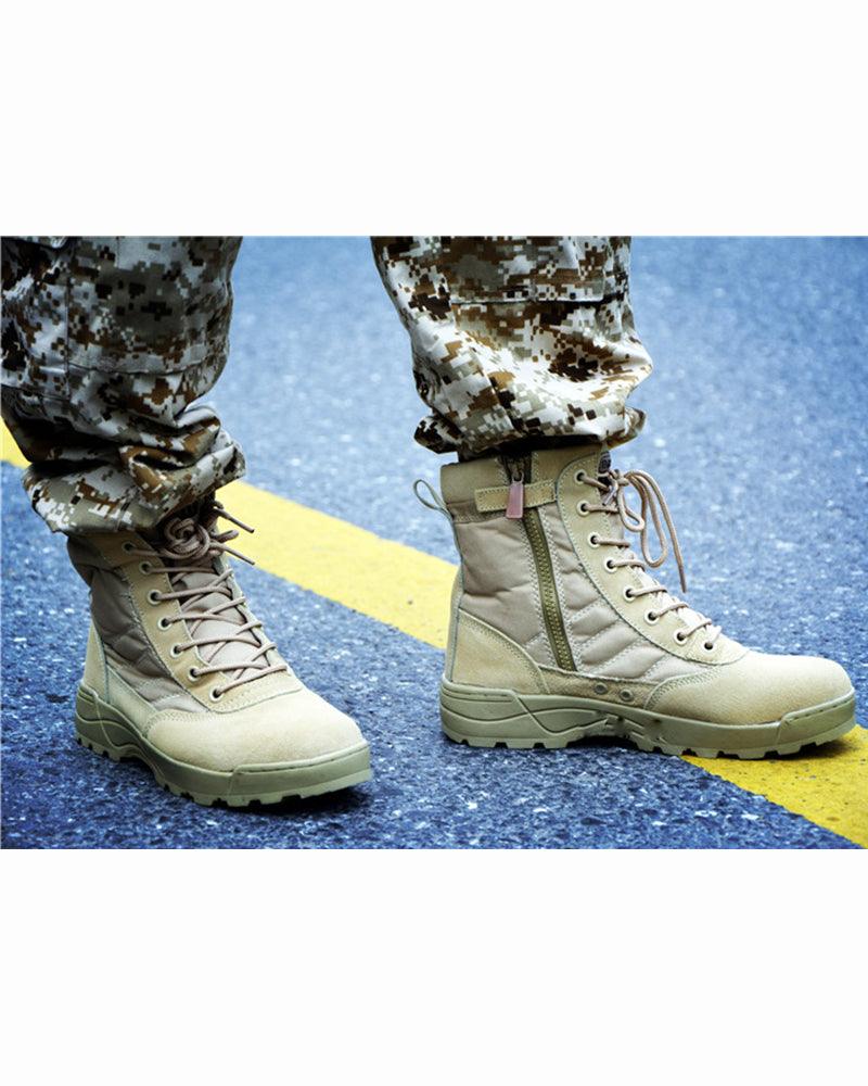“Chaussures de randonnée tactiques robustes”