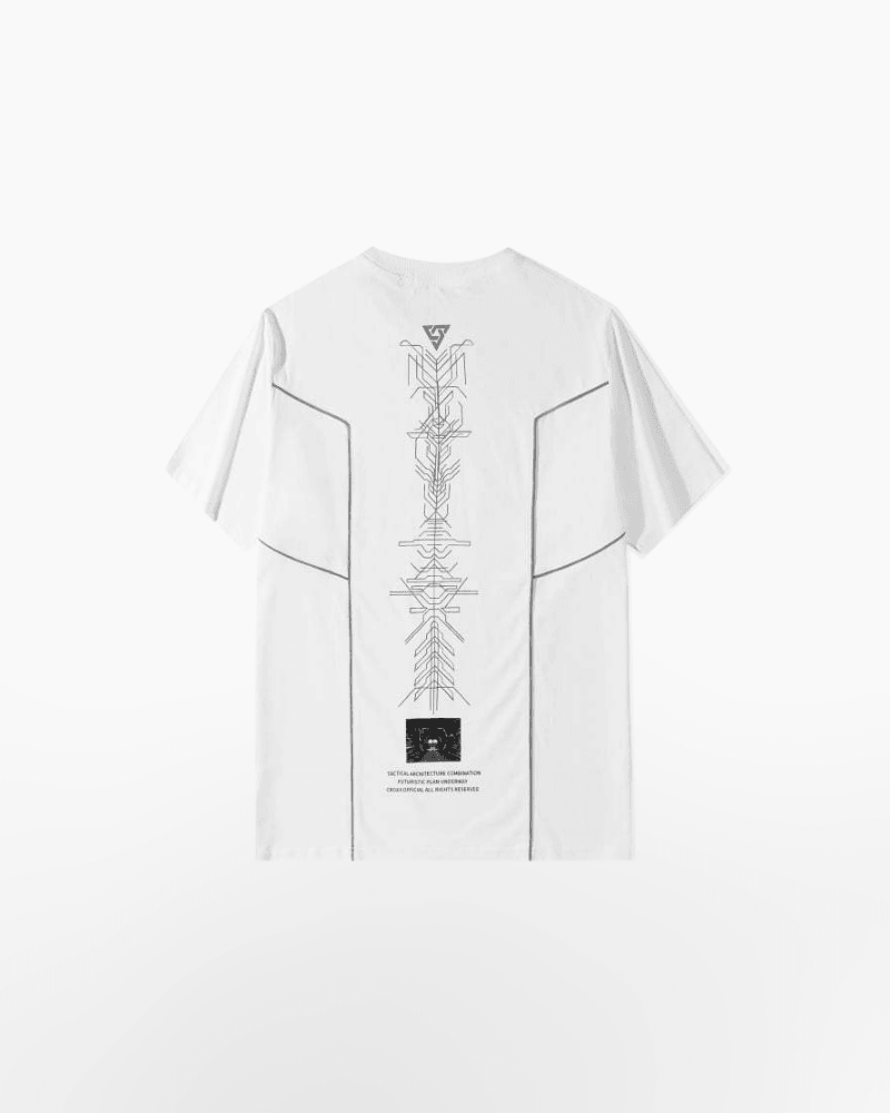 T-shirt Sci-Fi Futuriste Néon