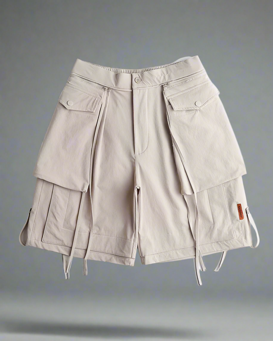 Shorts Cargo à Poches Multifonctionnels - shorts décontractés - Shorts Cargo Multifonctionnels avec Poches Détachables