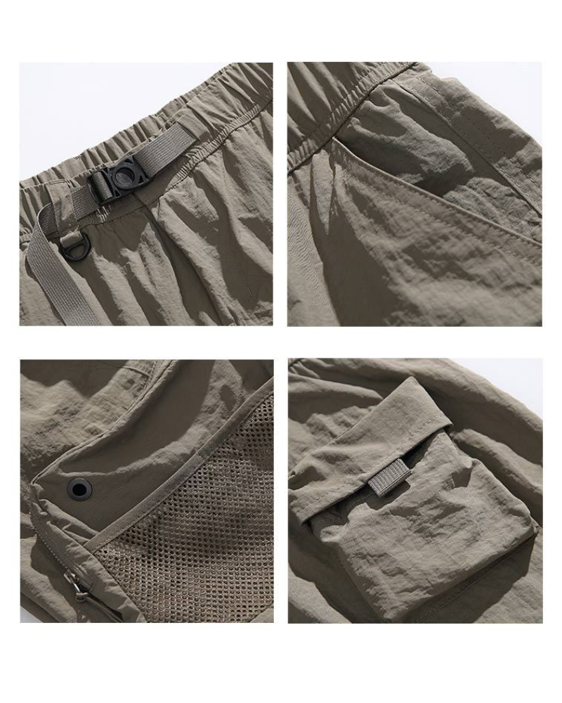 Shorts d'Aventure Ultime d'Été - shorts imperméables - Shorts d'Aventure Été avec Multiples Poches Pratiques