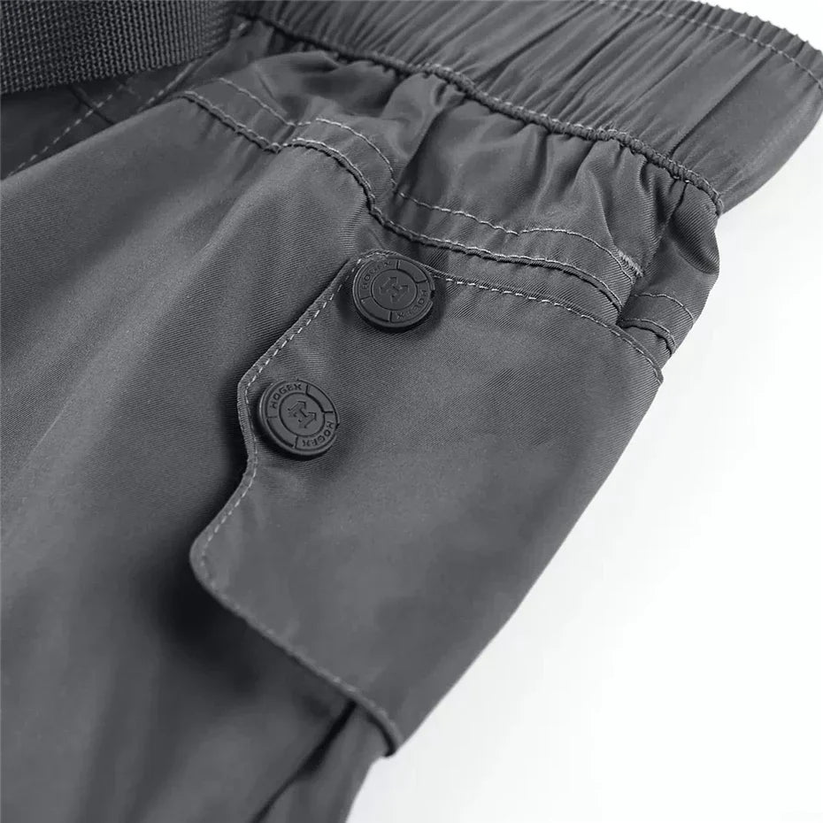 Shorts d'été gris élégants - shorts légers - Shorts d'été gris ajustables pour un confort quotidien