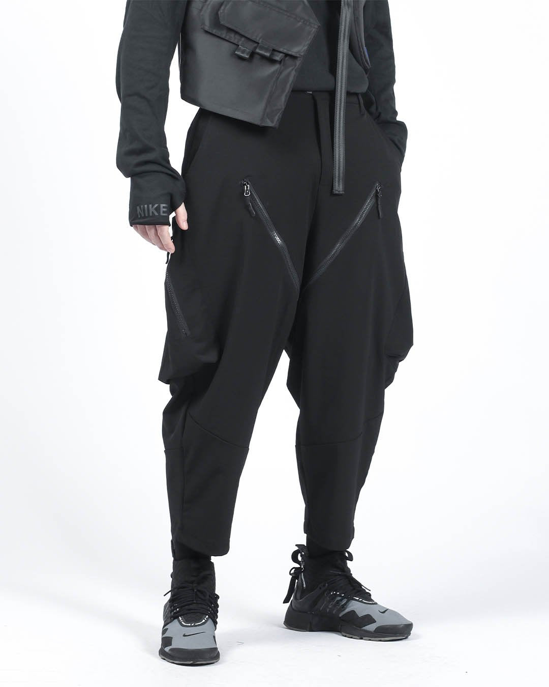 Pantalons décontractés surdimensionnés chics
