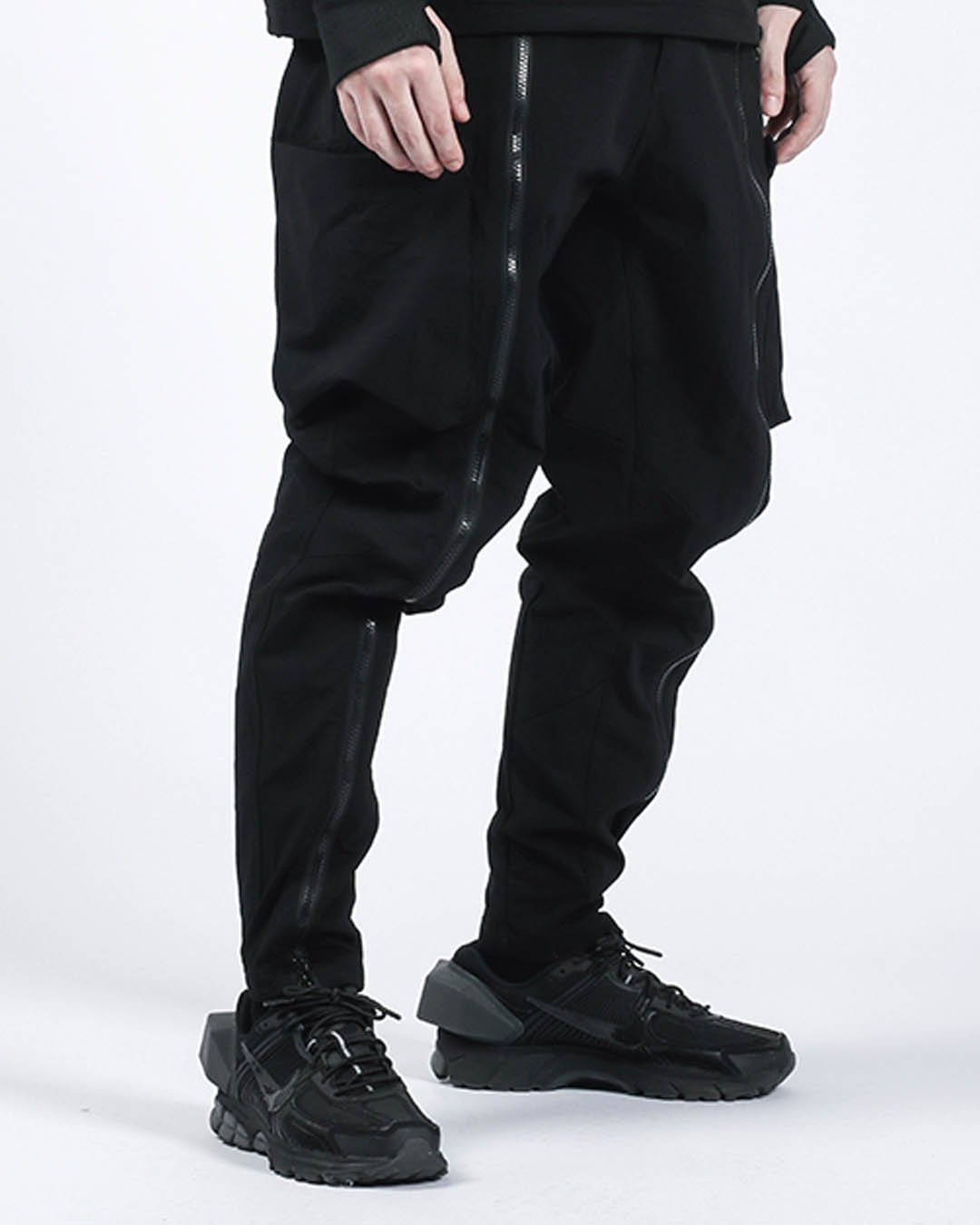 Pantalons de polyvalence zippés