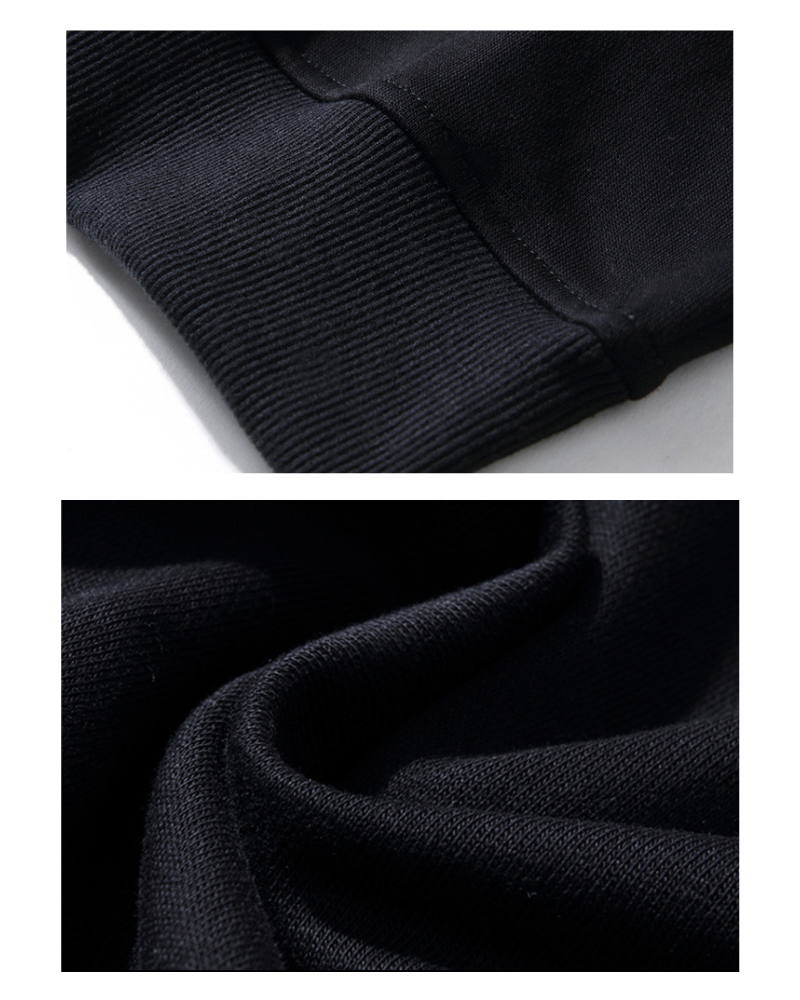 Sweat à Capuche Rocker Confort - noir - Sweat à Capuche Rocker Confort en Coton pour un Style Unique