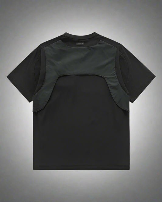T-shirt Tech Tout-en-Un - t-shirt - T-shirt Techwear noir confortable et durable