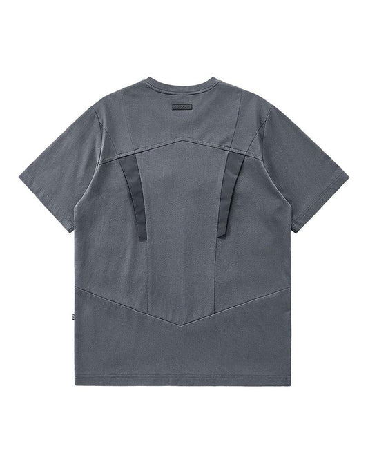 T-shirt Tech Urbain Utilitaire - vêtement techwear - T-shirt Tech Urbain Utilitaire en Gris Confortable