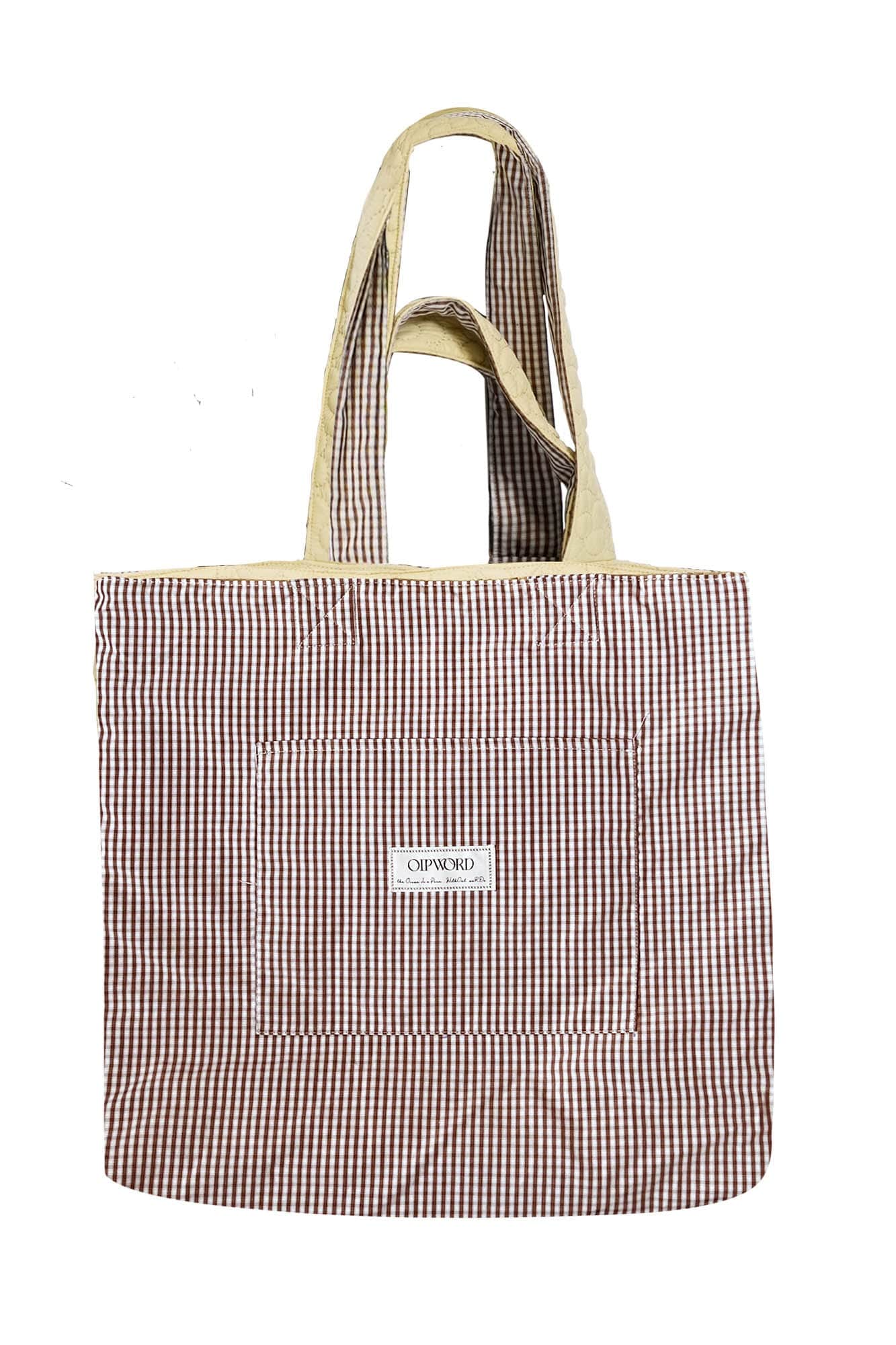 Tote Chic Réversible Matelassé - sac tote - Tote Chic Réversible Matelassé et à Carreaux