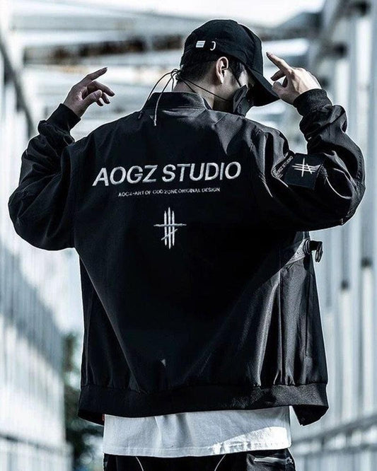 Veste Bomber Élégante Prête pour l'Espace - veste prêt pour l'espace - Veste bomber élégante et futuriste pour un style unique