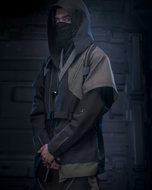 Veste Futuriste Shadow Blade - veste futuriste - Veste Futuriste Shadow Blade pour un style moderne