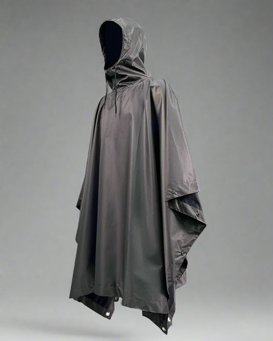Vêtement de Pluie Ultime Toutes Saisons - vêtement de pluie - Poncho de pluie techwear moderne pour toutes saisons