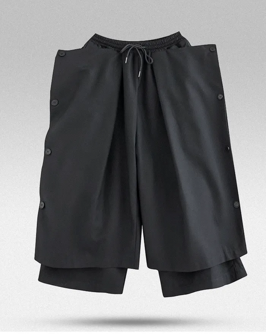 Pantalon Large Taille Haute