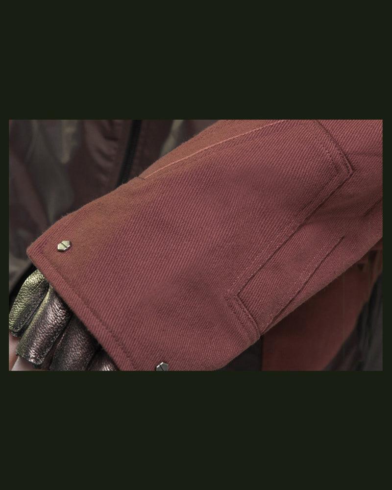 Manteau Trench en Jean Futuriste