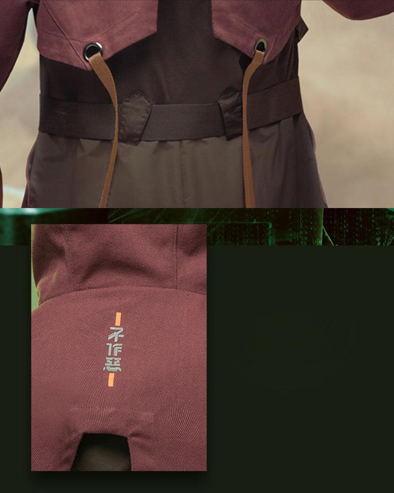 Manteau Trench en Jean Futuriste