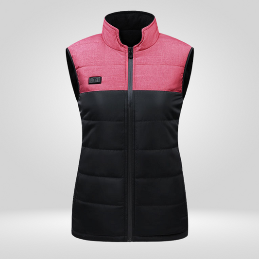 Gilet Chauffant rose