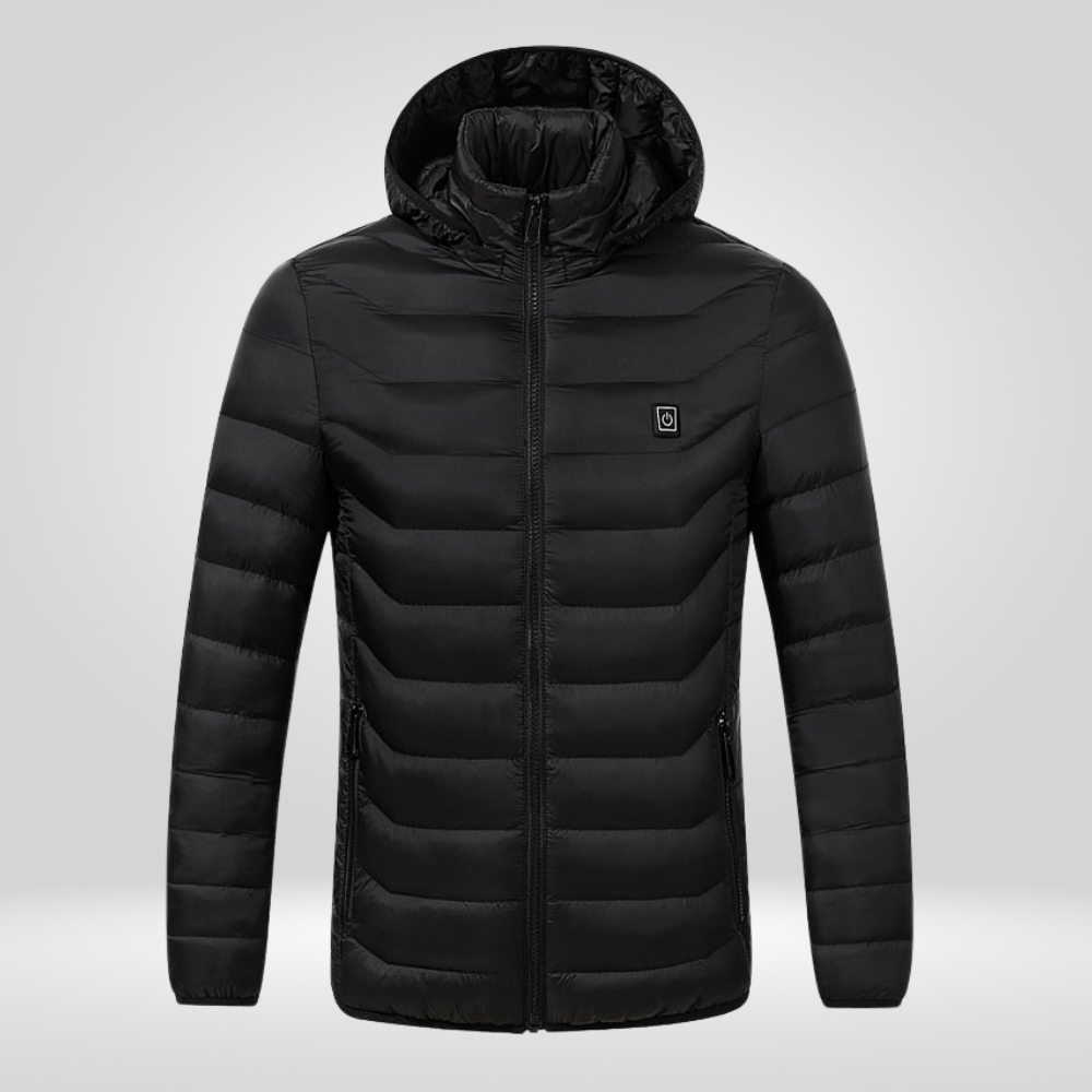 Doudoune chauffante noir