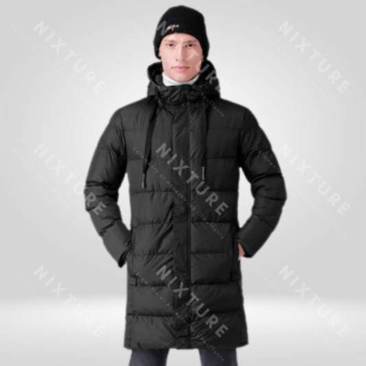 Manteau Doudoune Chauffante - Noir - doudoune - Manteau Doudoune Chauffante Noir pour un Hiver Confortable