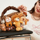 Sac de transport pour animaux en peluche charmant