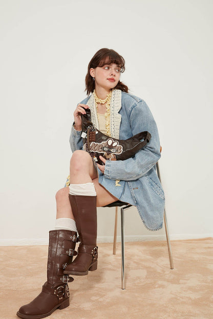 Sac Tote Croissant Lapin Fantaisiste