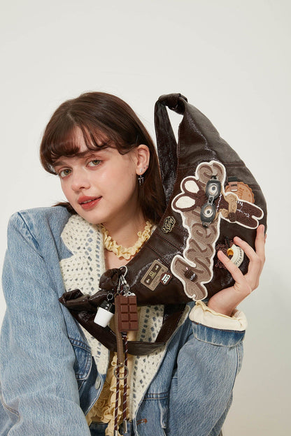 Sac Tote Croissant Lapin Fantaisiste