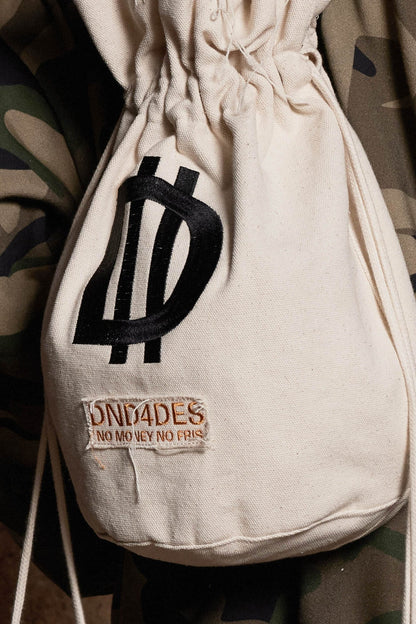 Sac à dos seau chic avec cordon de serrage