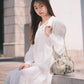 Sac seau à motifs floraux et papillons
