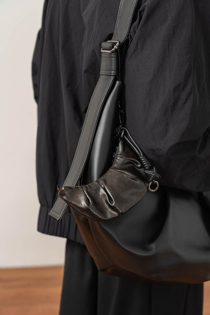 Porte-monnaie en forme de croissant