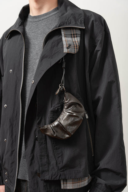 Porte-monnaie en forme de croissant