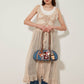Sac Bowling Teddy en Denim Chic