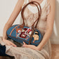 Sac Bowling Teddy en Denim Chic