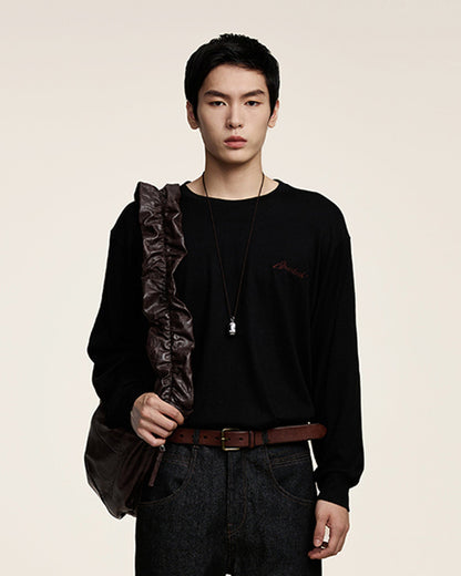 Tote en Forme de Croissant Élégant