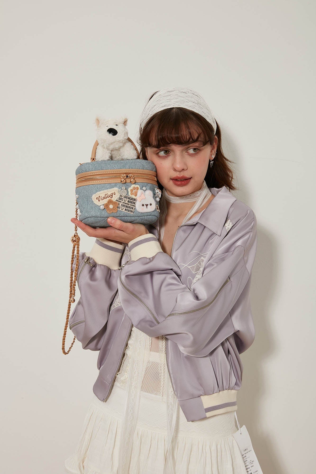 Sac bandoulière sur le thème des chiens