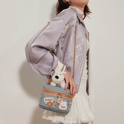 Sac bandoulière sur le thème des chiens